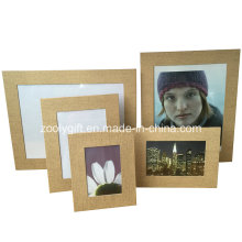 8.5 X 11 " Brown Textured Paper Leatherette Photo Frame